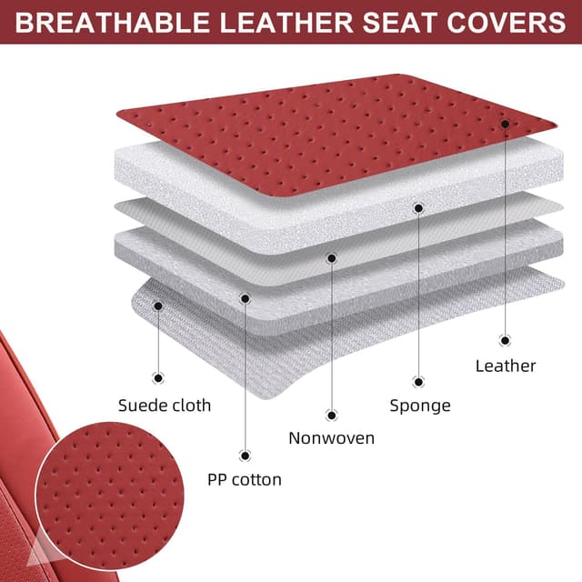 Thumbnail 4 de TINRAIYANG Car Seat Covers Full Set