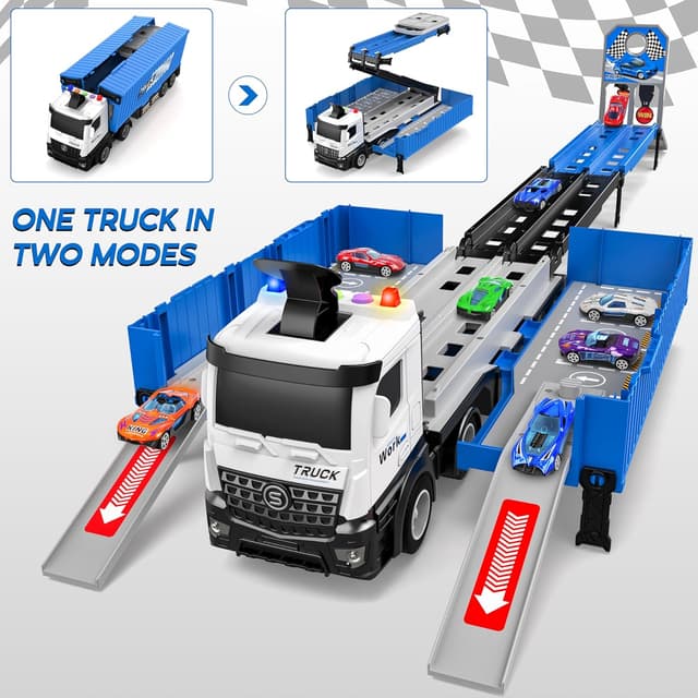 Thumbnail 4 de Carrier Truck Foldable Race Track 3-Layer 🚚