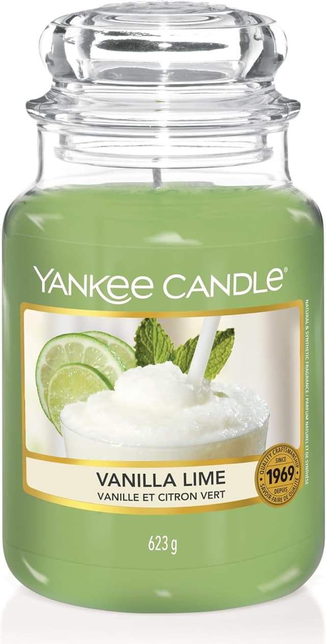 Detalle de Yankee Candle Candela profumata vaniglia lime