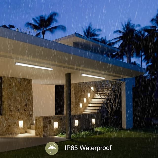 Detalle de Gimisgu Néon LED 120 cm 36 W 3060 lm, réglette blanc neutre 4000 K (IP65) pour garage, atelier et pièces humides