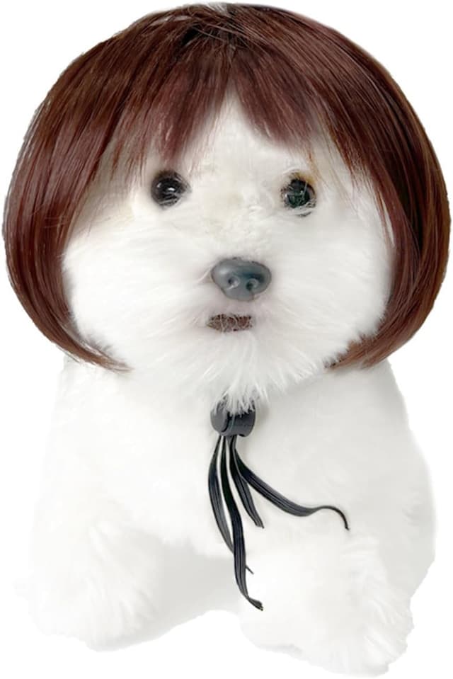 Detalle de Ling & Bai Cosplay Pet Wig for Dogs đ