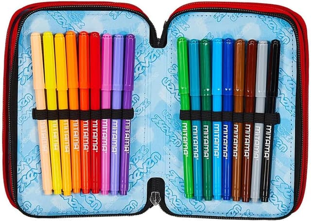 Detalle 2 de Seven Federmäppchen 3 Fächer XXL