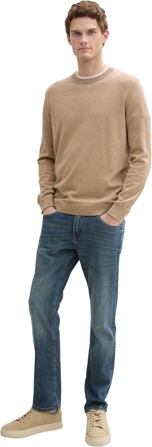 Detalle de TOM TAILOR 1045908 Marvin Straight Jeans da uomo: comodi e versatili