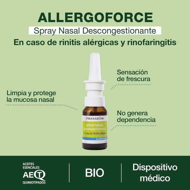 Detalle 2 de PRANAROM Allergoforce Spray 15 ml 💊