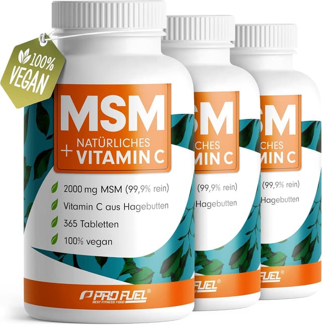 Thumbnail 6 de MSM Tabletten 2000 mg pro Tag 💊