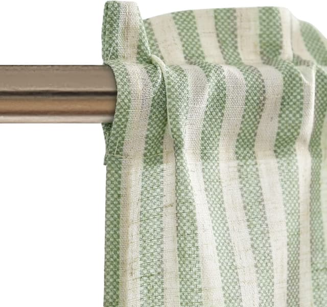 Detalle 1 de Rideau cuisine brise-bise 65x60 lot de 2