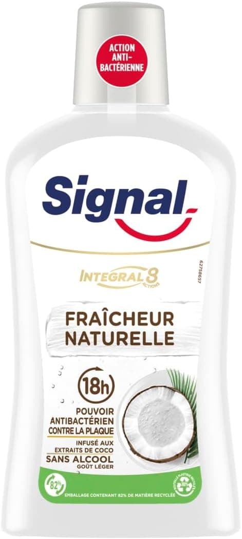 Detalle de Signal 8 Nature Elements antibatterico per bagno di bocca da 500 ml