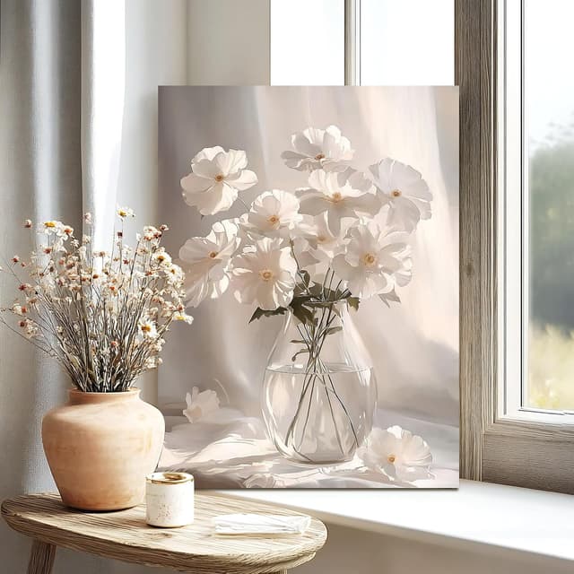 Thumbnail 3 de Blumen Blühen in der Sonne Leinwand 30x40 cm