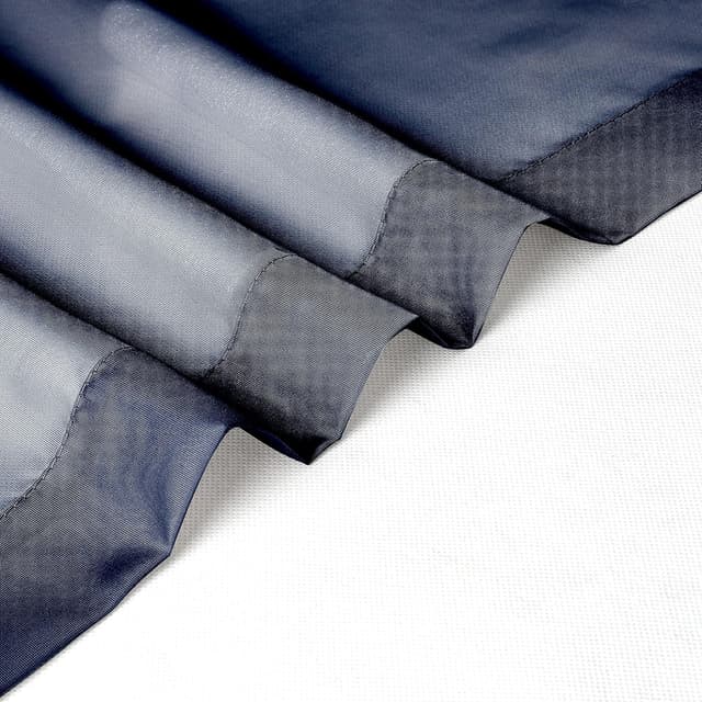 Thumbnail 6 de Chyhomenyc Navy Blue Sheer Scarf Valances (2-Pack) — 42" x 216" Extra Long Window Drapes