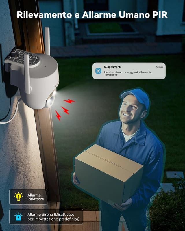 Thumbnail 5 de COCOCAM 4K 8MP Telecamera Wi-Fi Esterno