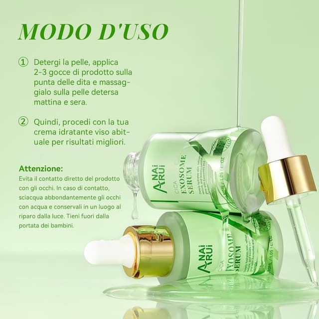 Thumbnail 5 de ANAiRUi Exosome Cica Siero 30 ml per pelli sensibili