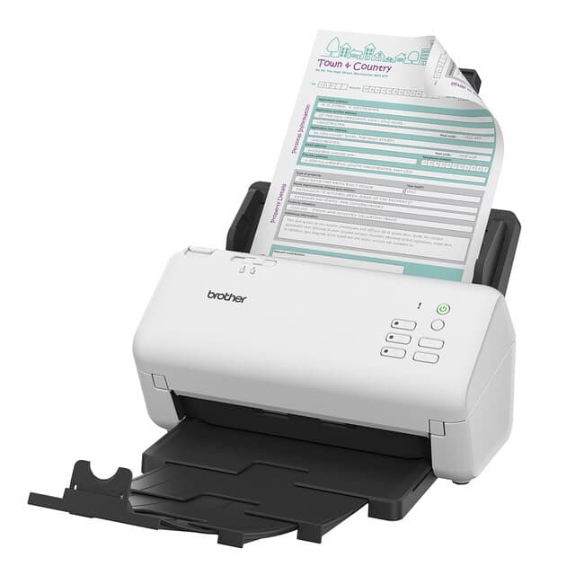 Thumbnail 2 de Brother ADS4300N Escáner sobremesa doble cara, Ethernet