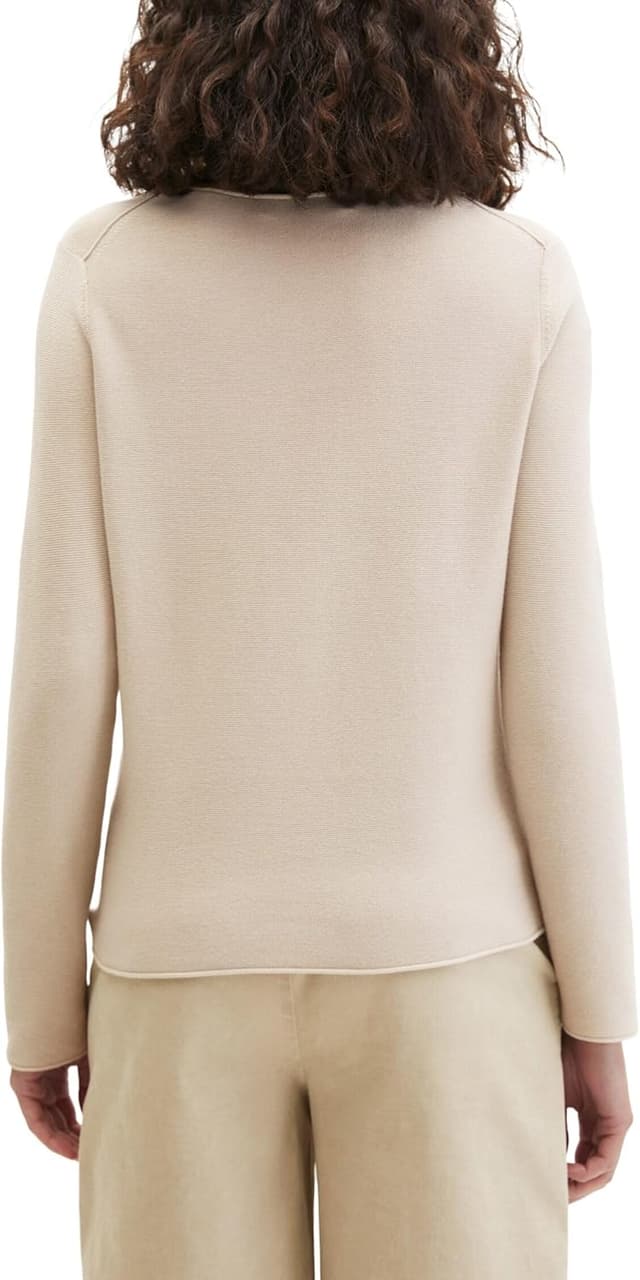 Detalle de Marc O’Polo Damen Pullover aus Bio-Baumwolle Slim Fit