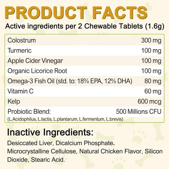 Thumbnail 6 de Pastillas para alergias para perros 180 piezas