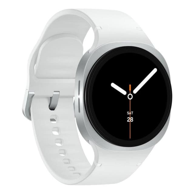Detalle 2 de Samsung Galaxy Watch8 (SM-L320) WiFi + GPS con NFC, extras de salud y pantalla Super AMOLED en plata