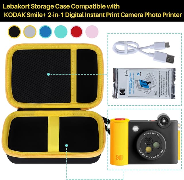 Detalle de Lebakort Hard Carry Case for Kodak Smile+ Camera