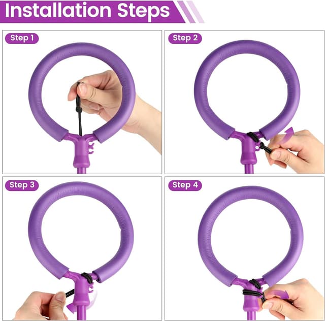 Detalle de Astrell Skip Ball (Foldable Flash Wheel) — Indoor/Outdoor Fitness Toy for Kids, Age 6+