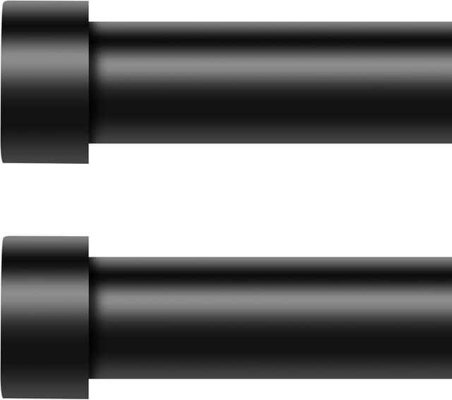 Detalle de VOIIY 2 Pack Curtain Rods 30 lb
