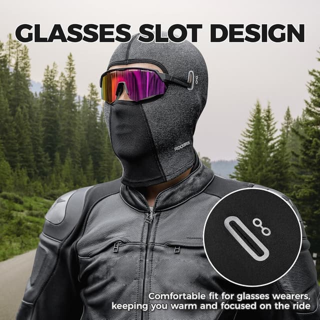 Thumbnail 4 de ROCKBROS Sturmhaube Motorrad Skimaske 54-62 cm