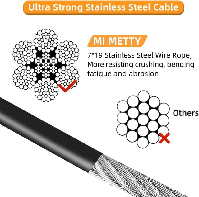 Detalle 2 de Mi Metty Dog Tie Out Cable 10 ft