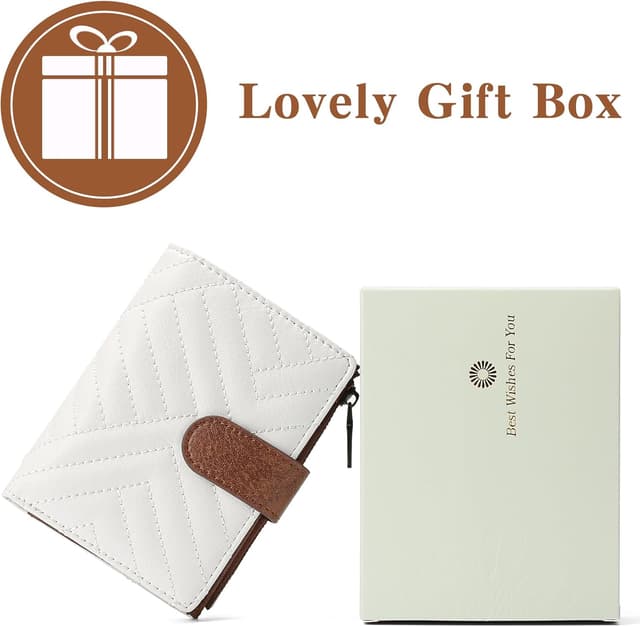 Thumbnail 6 de GAEKEAO Damen-Geldbörse klein mit RFID-Blockierung und Reißverschlusstasche