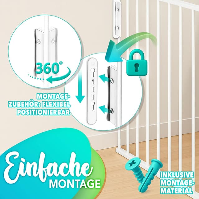 Thumbnail 3 de KIDUKU Kaminschutzgitter 300 cm mit Tür 🔒