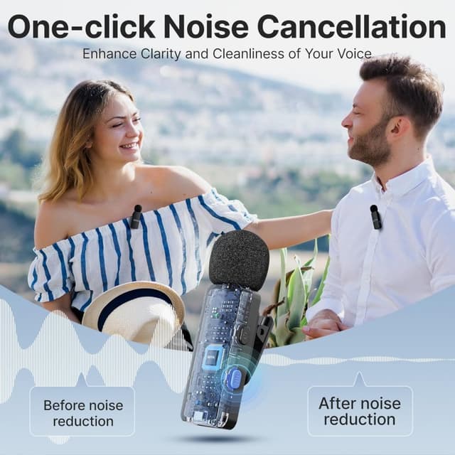 Detalle 2 de Boya BY-V4D Micrófonos 4 canales 2.4 GHz 200 m 🔊