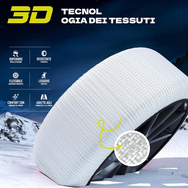 Thumbnail 2 de Suriwee Textil Schneeketten 2er Kit