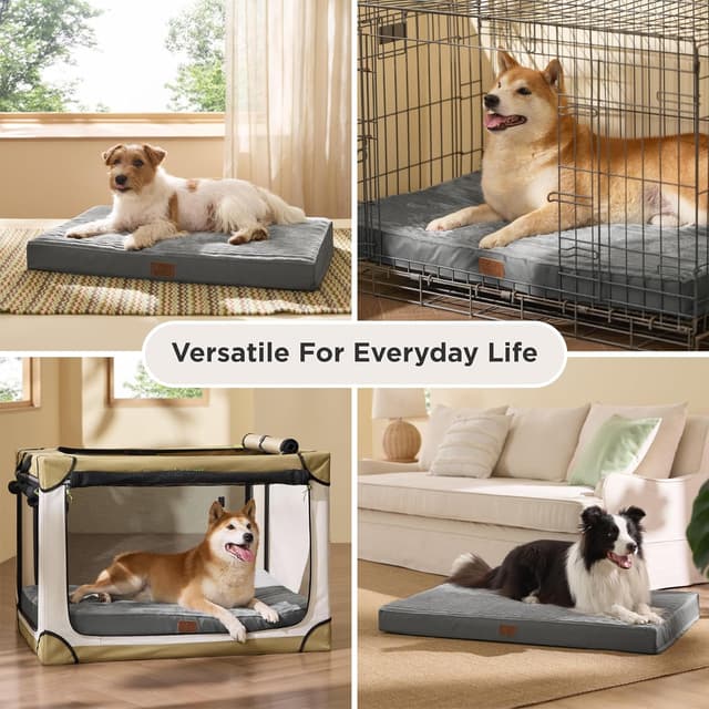 Thumbnail 6 de Bedsure Orthopedic Dog Bed 89x56x7cm