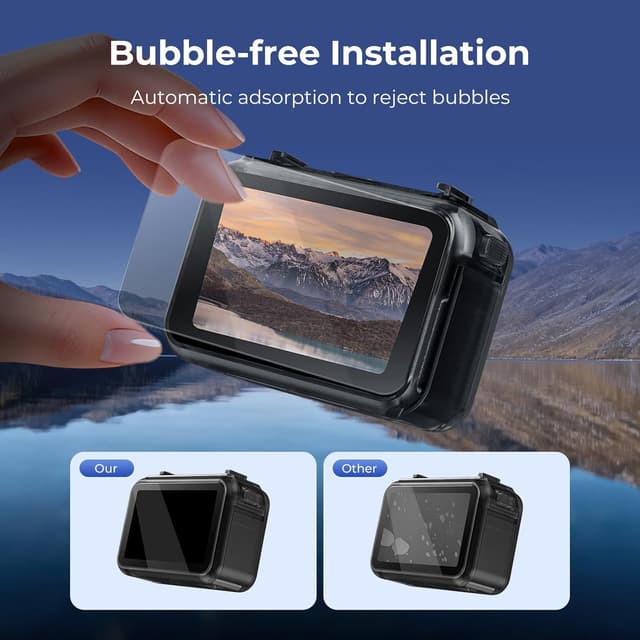 Thumbnail 4 de SmallRig 3er Pack Displayschutzfolie aus gehärtetem Glas für DJI Osmo Nano (5817)