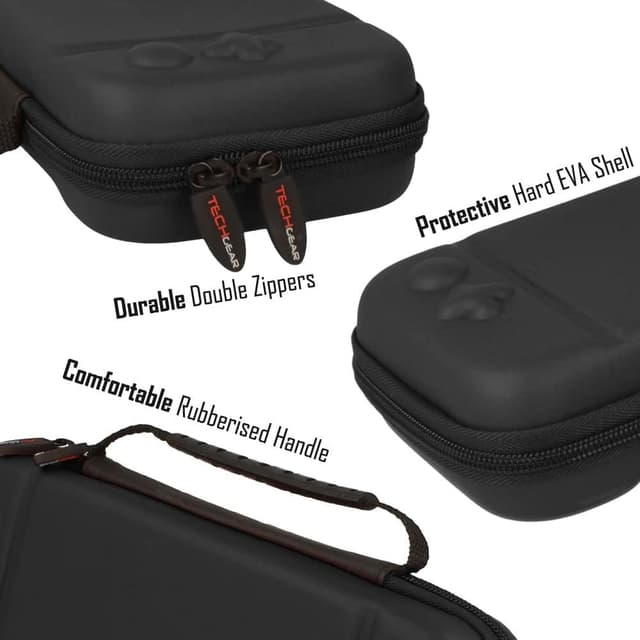 Detalle 2 de TECHGEAR Hard Protective Carry & Storage Case for Nintendo Switch / Switch OLED