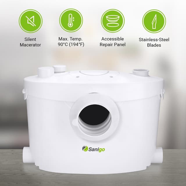 Thumbnail 2 de Sanigo SANI400+ Frantoio sanitario 400 W