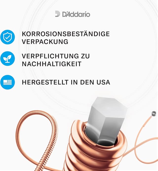 Thumbnail 4 de D'Addario EJ15 Phosphorbronze Saiten 10-47