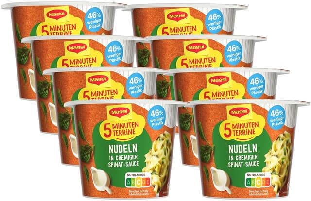 Imagen de MAGGI 5 Minuten Terrine Instant-Bandnudeln 8x50 g 🍜 en OfertitasTOP