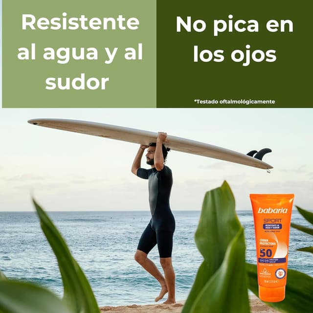 Detalle de Babaria Sport Crème solaire 75 ml