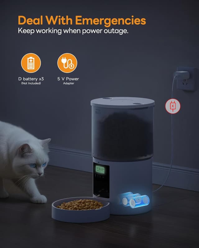 Thumbnail 6 de Automatic Cat Feeder 4L