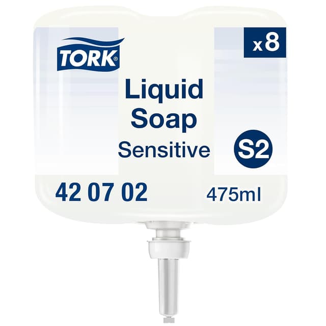 Detalle de Tork Sensitive Hand Mini Flüssigseife S2 8 × 475 ml