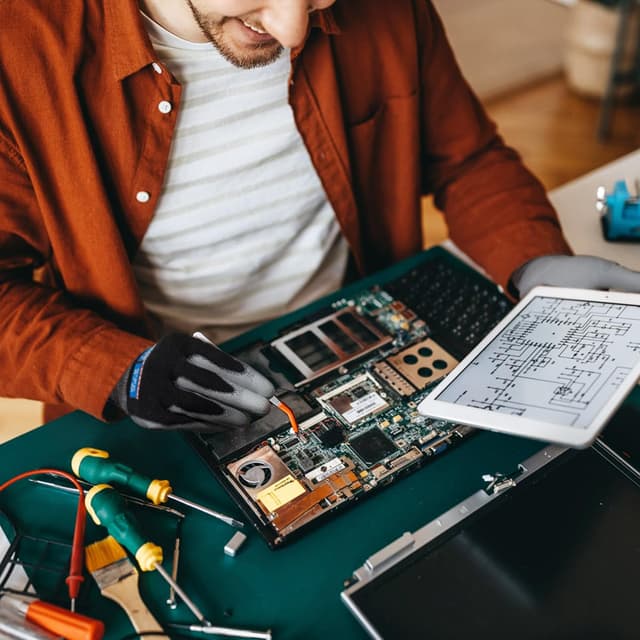 Detalle de KAYGO KG15P thin work gloves: PU-coated touchscreen precision gloves (12 pairs)