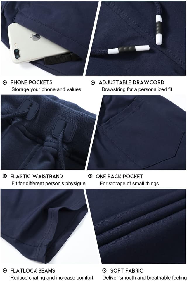 Thumbnail 5 de Boyzn Men's Athletic Shorts 1/2 Pack