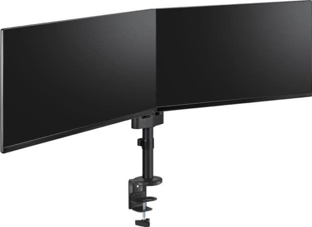 Detalle 2 de Neomounts NEXT Lite DS60-425BL2: platzsparende Dual-Monitorhalterung für 17–27" (schwarz)