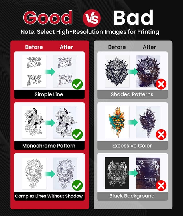 Thumbnail 4 de Phomemo M08F Stampante Per Tatuaggi 1200 mAh