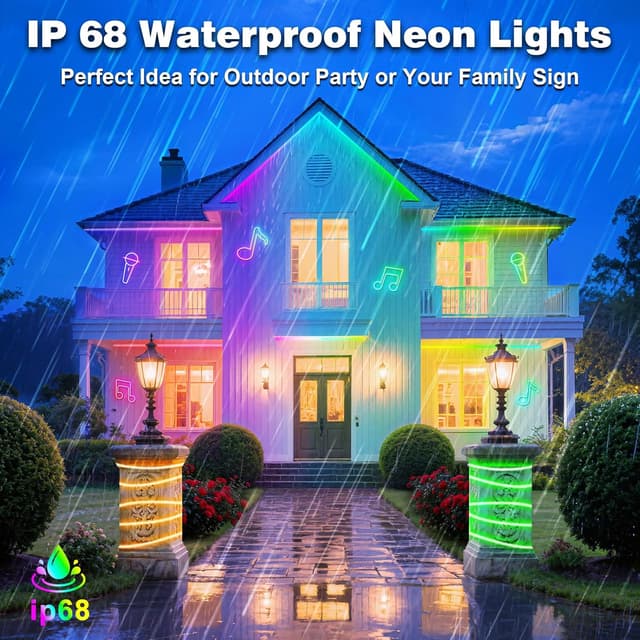 Thumbnail 3 de AHRLHR 15M Neon LED Streifen