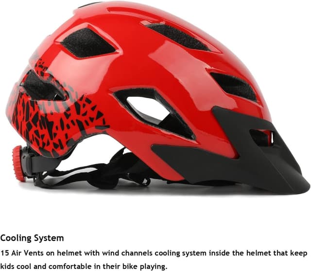 Detalle 2 de Exclusky Kinder Fahrradhelm 50-57 cm