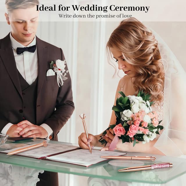 Detalle de WEMATE ballpoint pens set 8 pack