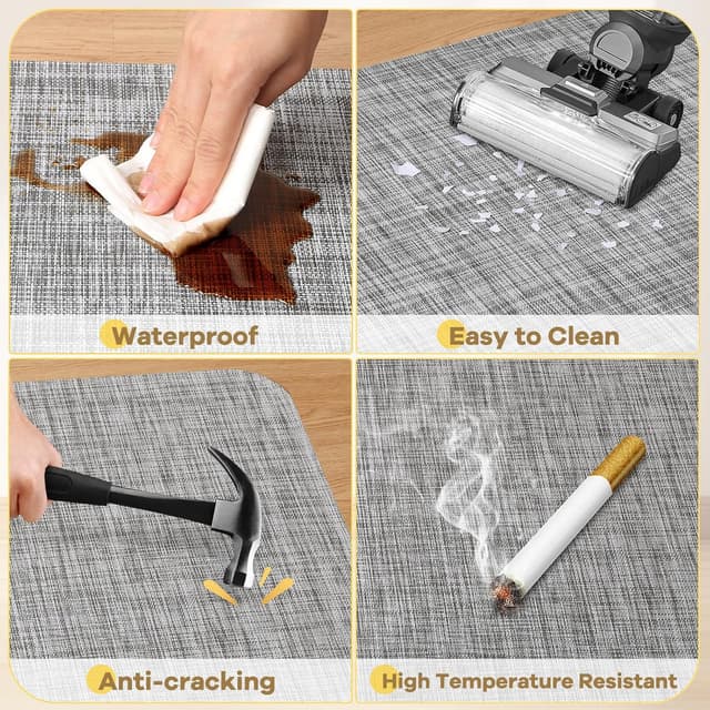 Thumbnail 5 de BesWin 120x150cm Office Chair Mat