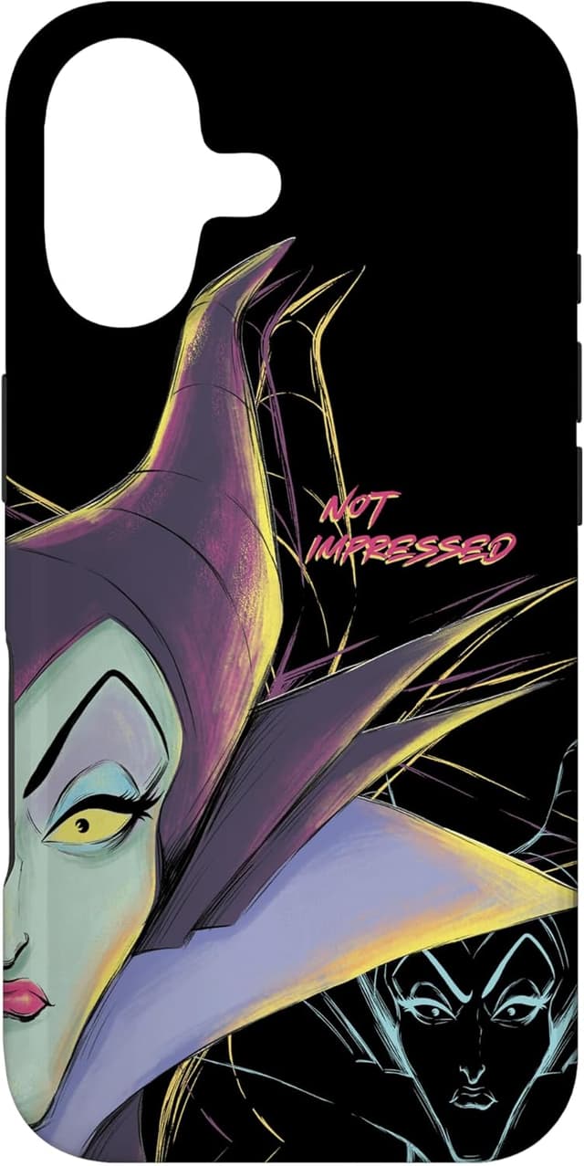 Detalle de Custodia Disney Villains per iPhone 17 Malefica