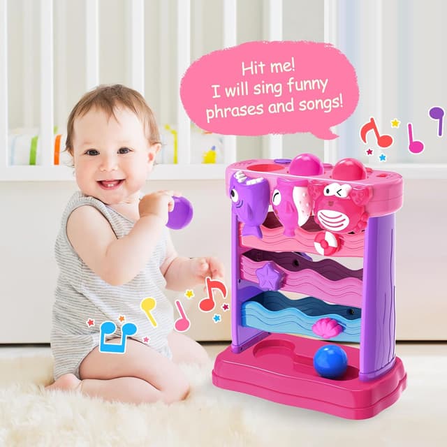 Detalle 2 de YEGEER Musical Toddler Toy for 1-2 Years