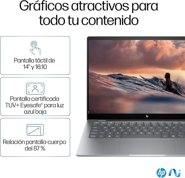 Thumbnail 5 de HP OmniBook X AI 14-fe0001ns - Potente portátil IA 14"