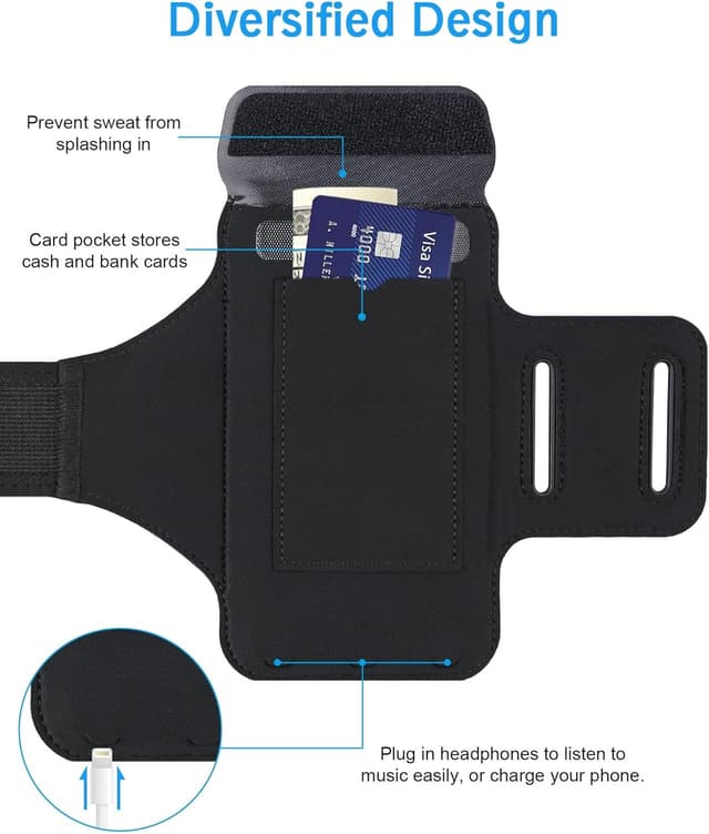 Thumbnail 4 de Razobws 6.7" Brassard sport pour smartphone