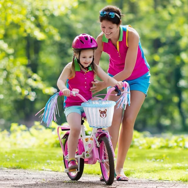 Thumbnail 6 de Flintronic Kids Bike Basket Handwoven